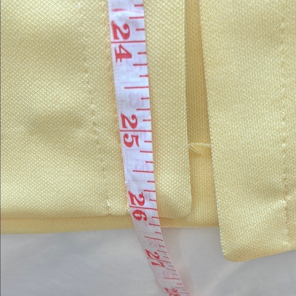 Vintage deadstock butter Yellow Vest Cricket Lane 70s 80s Cottagecore Retro mod - Picture 7 of 8